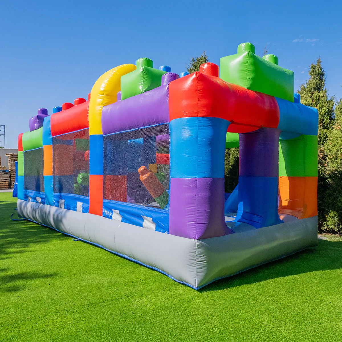 Block Party Obstacle Course